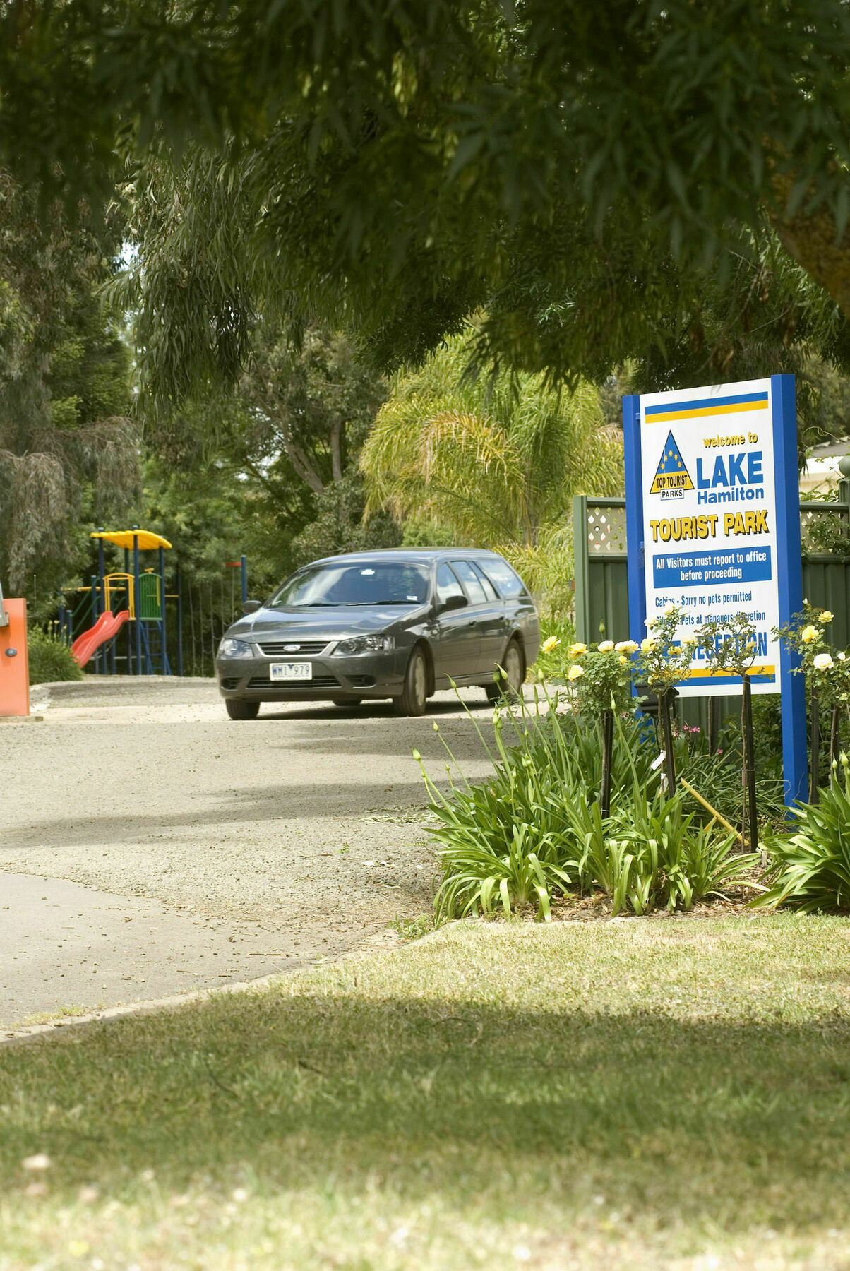 Lake Hamilton Motor Village And Caravan Park Exterior foto